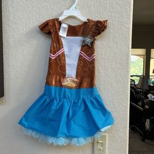 Disney Cowgirl Costume- Size 4-6x